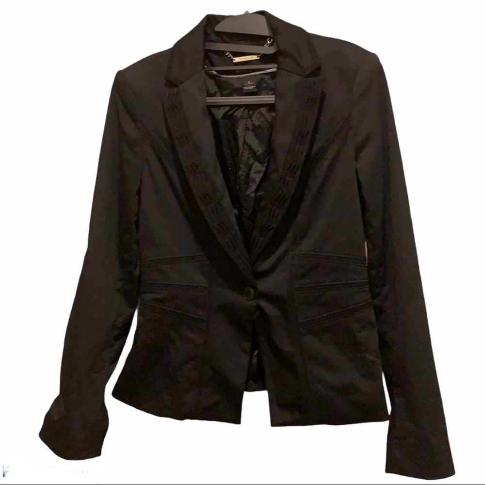 White House Black Market Blazer Sz 4 - Picture 1 of 6